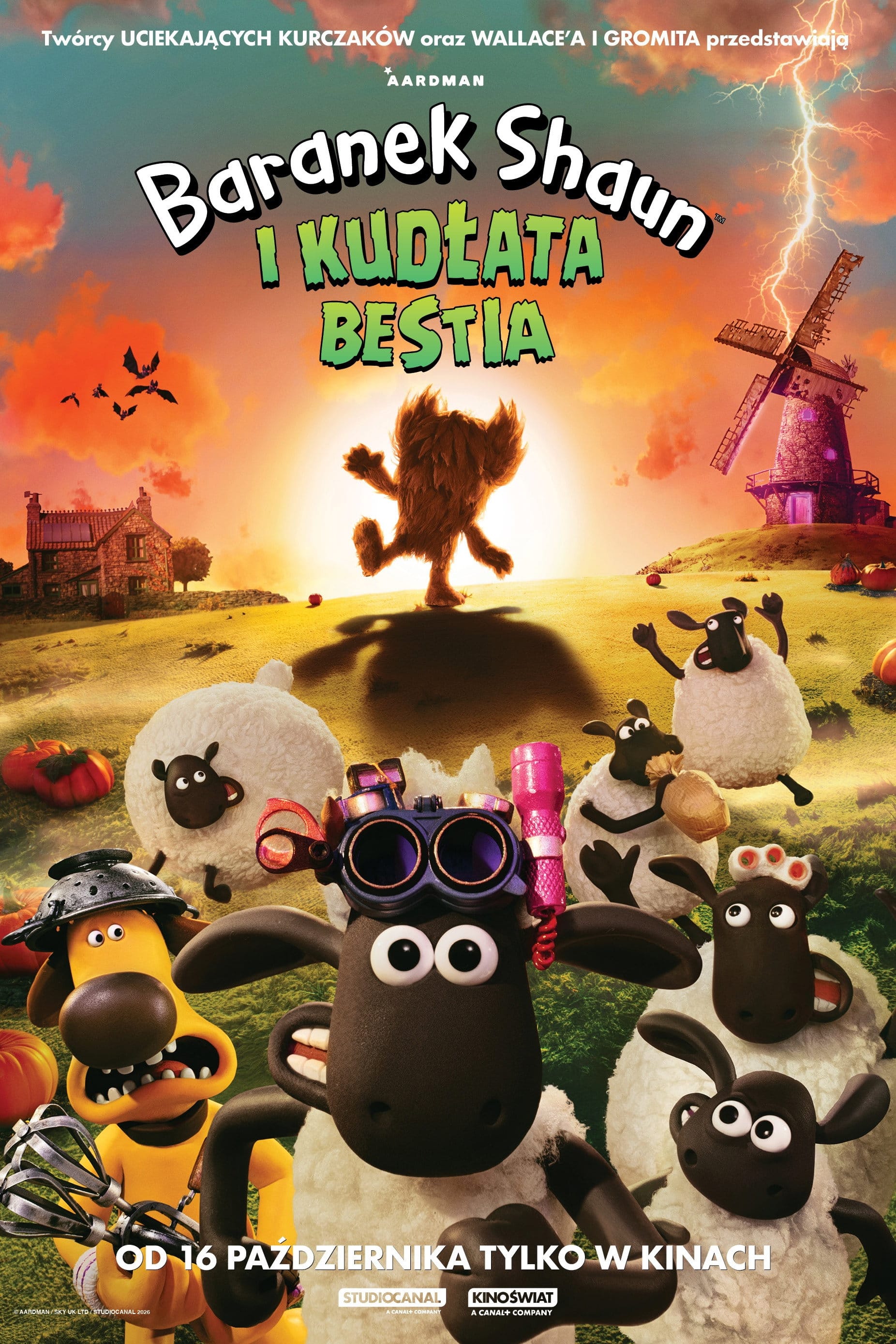 Baranek Shaun i kudłata bestia